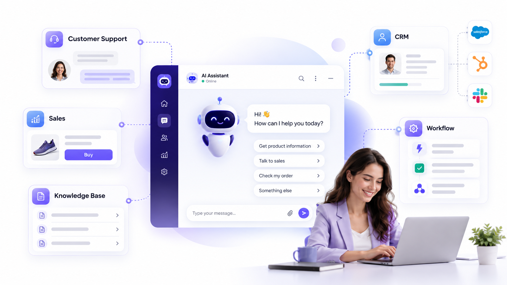 What Is an AI Chatbot? How It Works, Types & Business Use Cases
